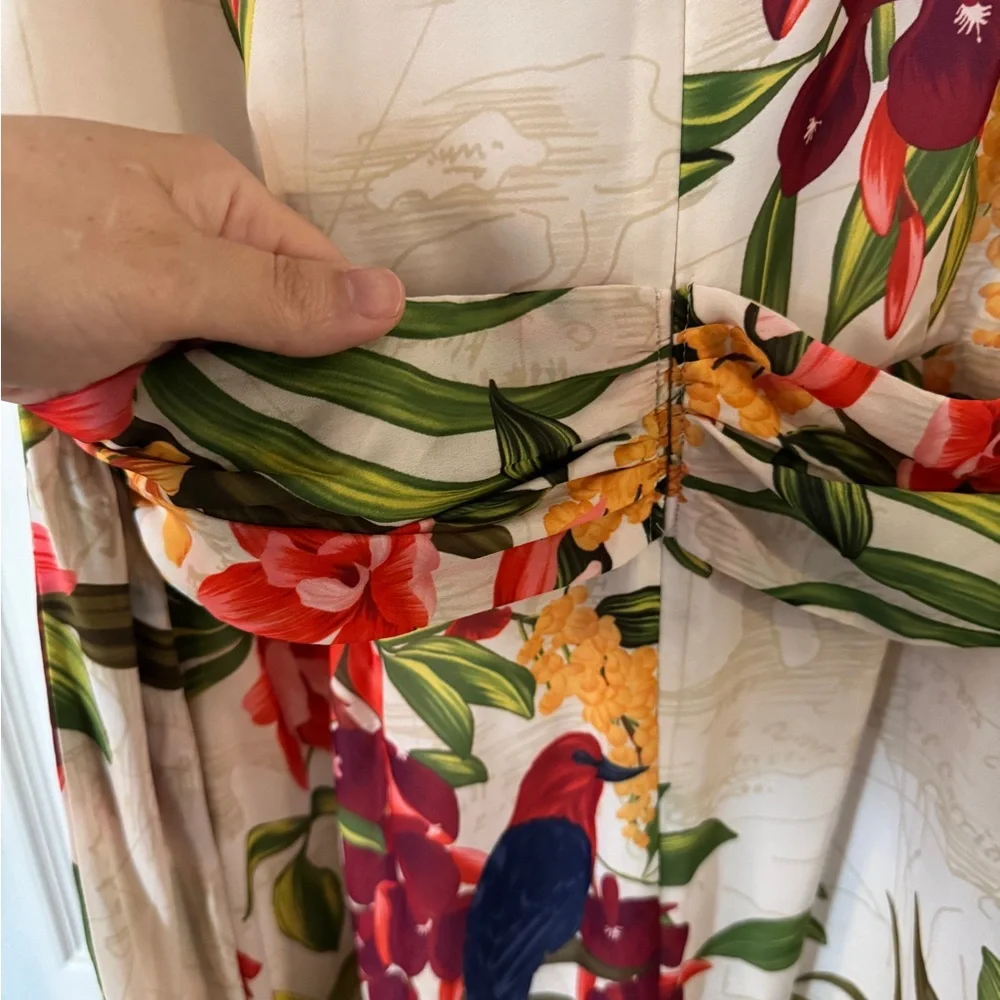 Tommy Bahama Multicolor Tropical Maxi Dress - Picture 8 of 11